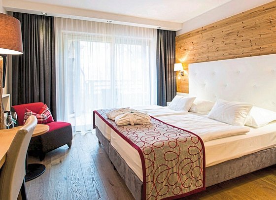 Ritzlerhof - Wohnbeispiel Doppelzimmer Bärenkopf (Zimmercodierung DB2)