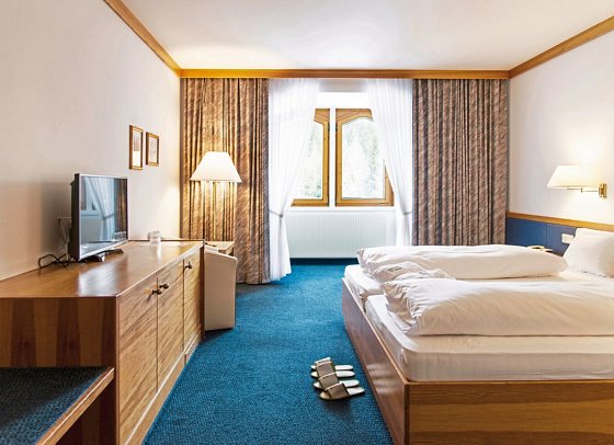 Alpenhotel Weitlanbrunn - Wohnbeispiel Doppelzimmer Standard (Zimmercodierung DB1)