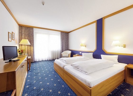 Alpenhotel Weitlanbrunn - Wohnbeispiel Doppelzimmer Komfort (Zimmercodierung DF1)