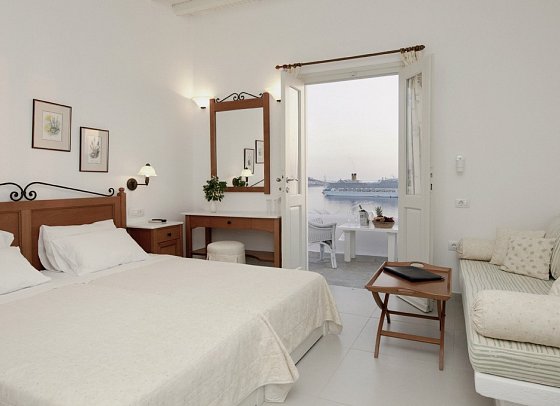 Mykonos View Hotel - Wohnbeispiel Doppelzimmer Standard Meerblick (Zimmercodierung DGM)