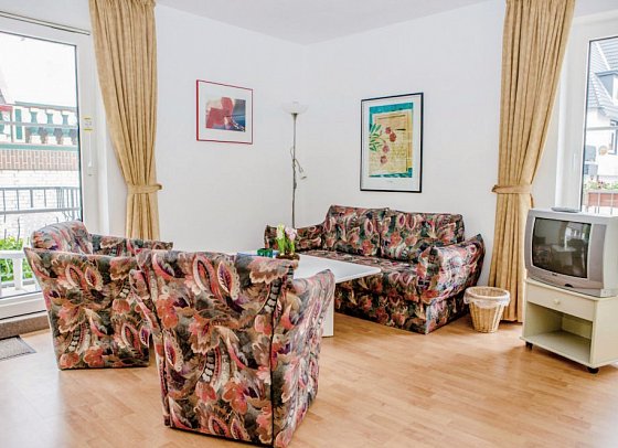 Pinamar-Miramar - Wohnbeispiel Appartement 1 Schlafzimmer (Zimmercodierung AB1)