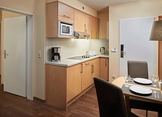 Ferien- und Freizeitpark Weissenhäuser Strand - Wohnbeispiel 2 Raum Appartement am Park 40 qm (Zimmercodierungen AB2 & ABC)
