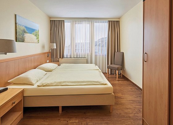 Ferien- und Freizeitpark Weissenhäuser Strand - Wohnbeispiel 2 Raum Appartement am Park 40 qm (Zimmercodierungen AB2 & ABC)