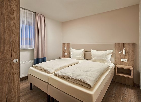 Ferien- und Freizeitpark Weissenhäuser Strand - Wohnbeispiel Luv und Lee 2 Raum Appartement 41 qm (Zimmercodierungen AB1, AB3 & AB4)