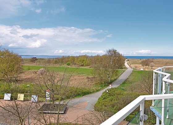 Ferien- und Freizeitpark Weissenhäuser Strand - Ausblick Studio am Park 20 qm Seeseite (Zimmercodierung SX2)