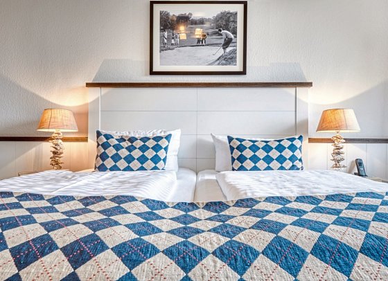 Strandgrün Golf- & Spa Resort - Wohnbeispiel Doppelzimmer Standard (Zimmercodierung DG1)