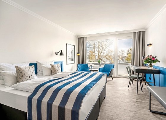 Hotel Yachtclub - Wohnbeispiel Doppelzimmer Superior (Zimmercodierung DS1)