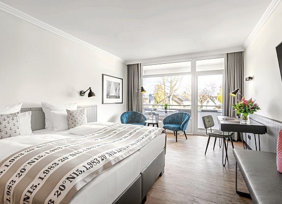 Hotel Yachtclub - Wohnbeispiel Doppelzimmer Premium (Zimmercodierung DM1)