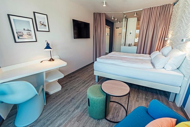 aja Grömitz - Wohnbeispiel Doppelzimmer Landseite (Zimmercodierung DBL)