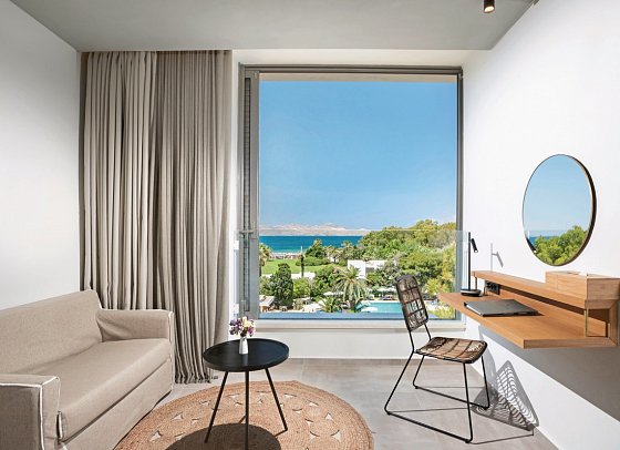 Caravia Beach Hotel - Wohnbeispiel Doppelzimmer Meerseite (Zimmercodierung D1C)