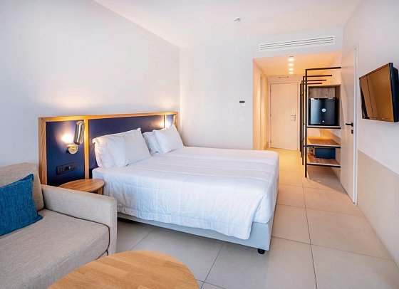 Smy Kos Beach & Splash - Wohnbeispiel Doppelzimmer Gartenblick (Zimmercodierungen D1G & ECG)