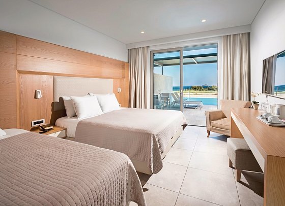 Porto Bello Royal Resort & Spa - Wohnbeispiel Doppelzimmer Swim-Up Meerblick (Zimmercodierung D1Q)