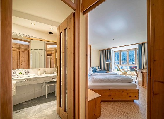 Naturhotel Ortners Eschenhof - Wohnbeispiel Familiensuite (Zimmercodierung WI1)