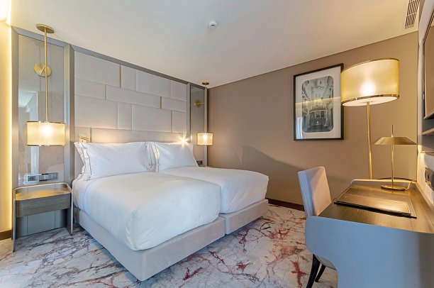 Turim Boulevard Hotel - Wohnbeispiel Doppelzimmer Deluxe (Zimmercodierung DD1)