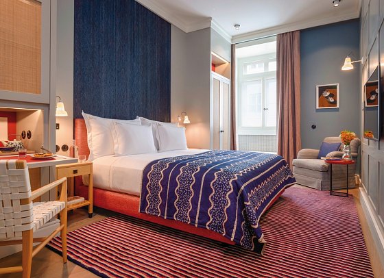Bairro Alto Hotel - Wohnbeispiel Doppelzimmer Classic Chiado (Zimmercodierung DB1)