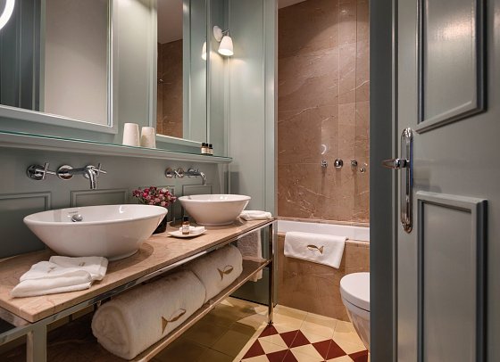Bairro Alto Hotel - Beispiel Bad (Zimmercodierung DB1)