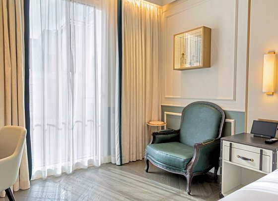 The Emerald House Lisbon, Curio Collection by Hilton - Wohnbeispiel Doppelzimmer Deluxe (Zimmercodierung DD1)