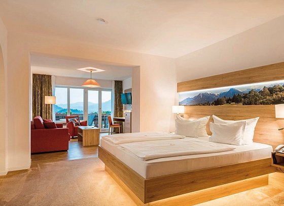Ringhotel Nebelhornblick - Wohnbeispiel Doppelzimmer Superior (Zimmercodierung DS1)
