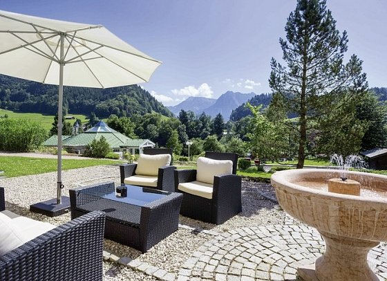 Alpenhotel Oberstdorf - ein Rovell Hotel - Lounge-Terrasse