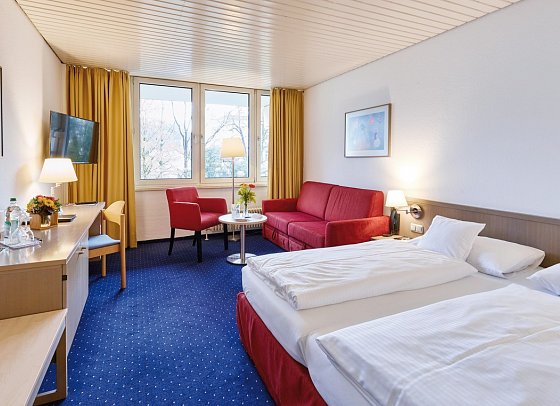 Hotel Bayern Vital - Wohnbeispiel Doppelzimmer Superior (Zimmercodierung DS1)