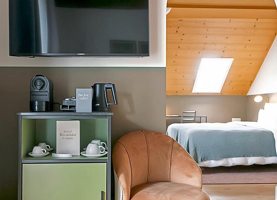 HENRI Hotel Garmisch-Partenkirchen - Wohnbeispiel Suite (Zimmercodierung S)