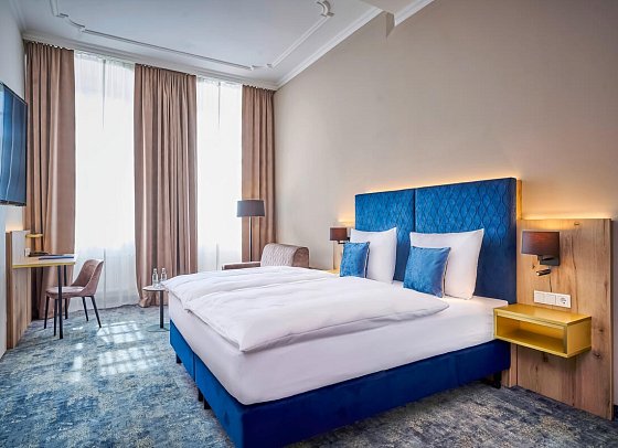 Hotel Zur Post Altötting - Wohnbeispiel Doppelzimmer (Zimmercodierung DB1)