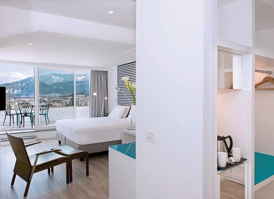 Hilton Sorrento Palace - Wohnbeispiel Doppelzimmer Executive Meerblick (Zimmercodierung DTM)