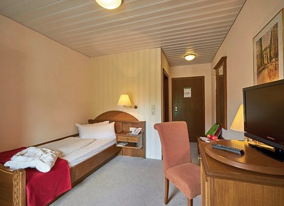 Wagners Hotel Zum Koch - Wohnbeispiel Einzelzimmer Standard (Zimmercodierung EG1)