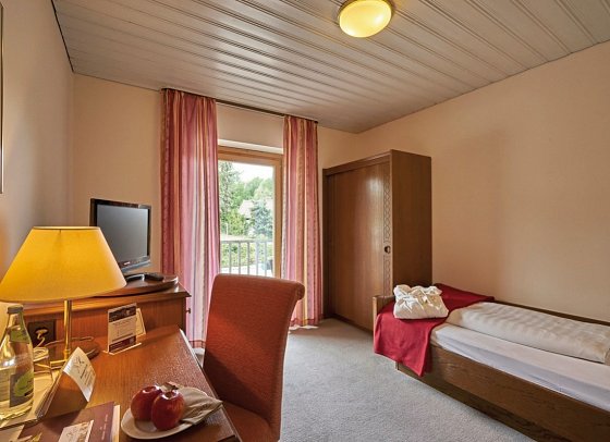 Wagners Hotel Zum Koch - Wohnbeispiel Einzelzimmer Standard (Zimmercodierung EG1)