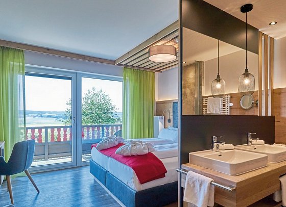 Wagners Hotel Zum Koch - Wohnbeispiel Doppelzimmer Komfort (Zimmercodierung DF1)