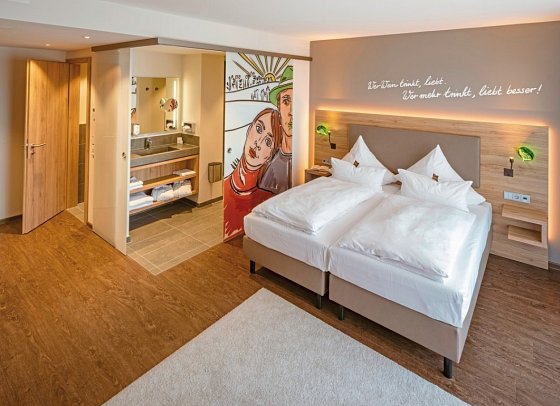 Sonnenhotel Weingut Römmert - Juniorsuite Weinliebe (Zimmercodierung JB1)