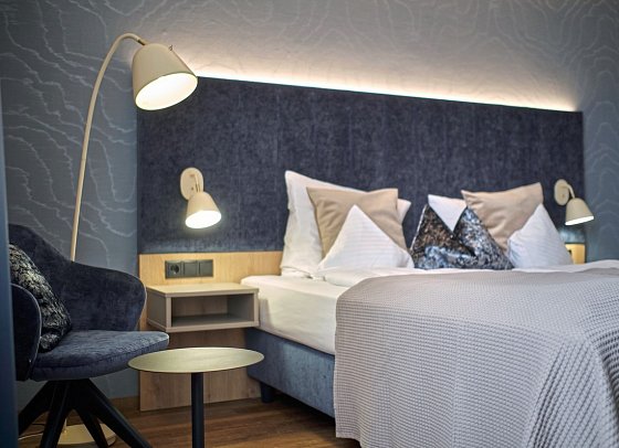 Parkhotel Altmühltal - Wohnbeispiel Doppelzimmer (Zimmercodierungen DB1 & DB2)