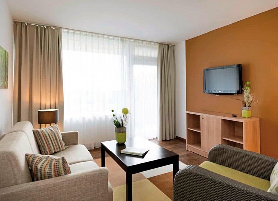 Rhön Park Aktiv Resort - Wohnbeispiel Familienappartement Standard (Zimmercodierungen AG1, AG2, AB8 & AB9)