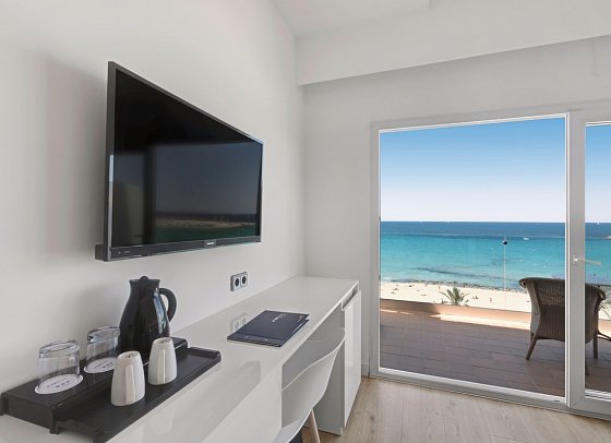 THB El Cid - Wohnbeispiel Doppelzimmer Superior Meerblick (Zimmercodierung DSM)