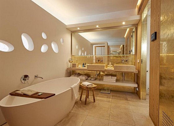 Convent de la Missió Grand Luxury Boutique adults-only - Beispiel Bad (Zimmercodierung WU1)