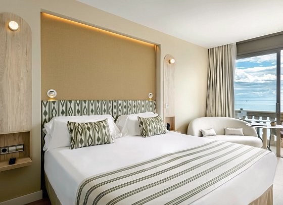 Barceló Illetas Albatros - Wohnbeispiel Doppelzimmer Superior Meerblick (Zimmercodierung DSM)