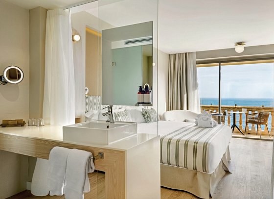 Barceló Illetas Albatros - Wohnbeispiel Doppelzimmer Deluxe Meerblick (Zimmercodierung DDM)