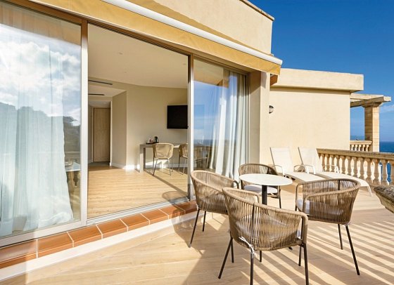 Barceló Illetas Albatros - Beispiel Terrasse (Zimmercodierung DDM)