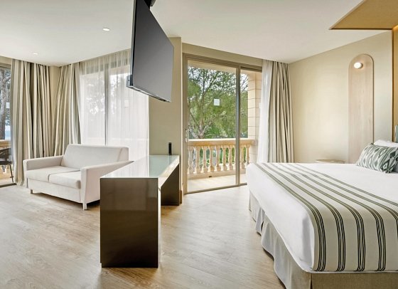 Barceló Illetas Albatros - Wohnbeispiel Juniorsuite Meerblick (Zimmercodierung JBM)