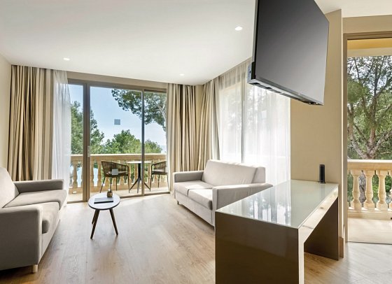 Barceló Illetas Albatros - Wohnbeispiel Juniorsuite Meerblick (Zimmercodierung JBM)