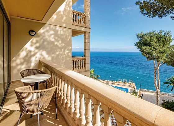 Barceló Illetas Albatros - Beispiel Terrasse (Zimmercodierung JBM)