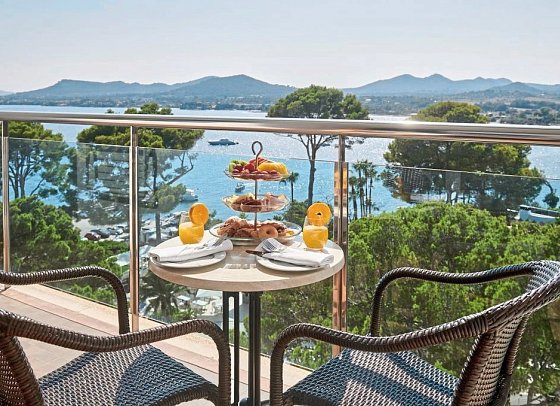 Hipotels Eurotel Punta Rotja - Wohnbeispiel Doppelzimmer Select Meerblick (Zimmercodierung DNM)