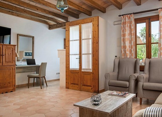 Finca Can Canals & Spa - Wohnbeispiel Juniorsuite (Zimmercodierung JB1)