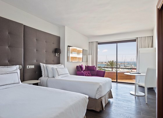 Meliá Palma Marina - Wohnbeispiel Doppelzimmer Premium Meerblick (Zimmercodierung DMM)