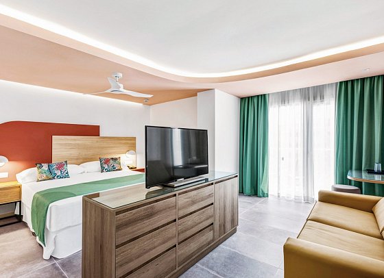 RIU Concordia - Wohnbeispiel Doppelzimmer (28qm. mit Sofa) (Zimmercodierung DB2)