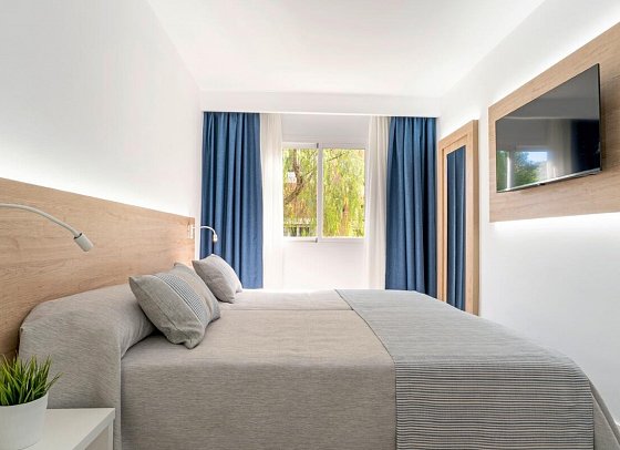 Ciudad Laurel - Wohnbeispiel Appartement 1 Schlafzimmer Premium (Zimmercodierungen AM1 & AMP)