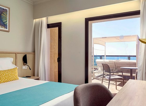 AluaSoul Palma - Wohnbeispiel Doppelzimmer Meerblick (Zimmercodierung D1M)