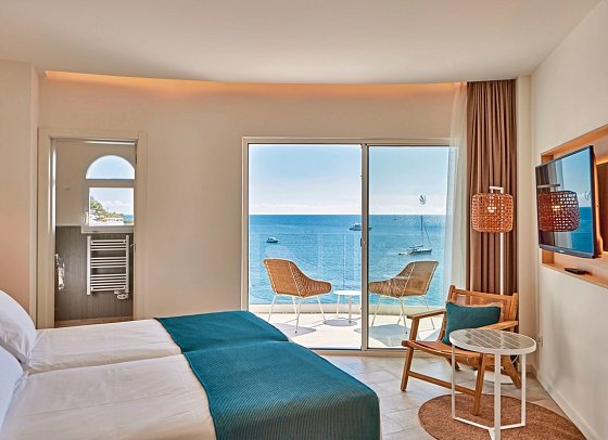 Universal Hotel Aquamarin - Wohnbeispiel Doppelzimmer Meerblick (Zimmercodierung DBM)