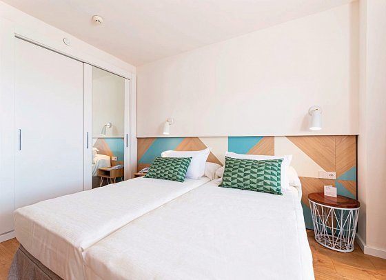 JS Portocolom Suites - Wohnbeispiel Suite (Zimmercodierungen WB1, WP1 & WP2)