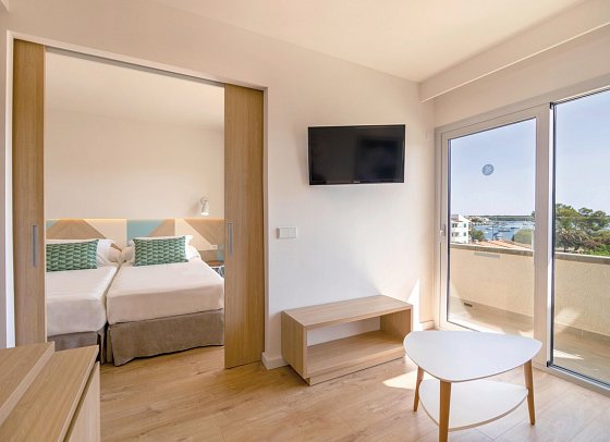 JS Portocolom Suites - Wohnbeispiel Suite (Zimmercodierungen WB1, WP1 & WP2)